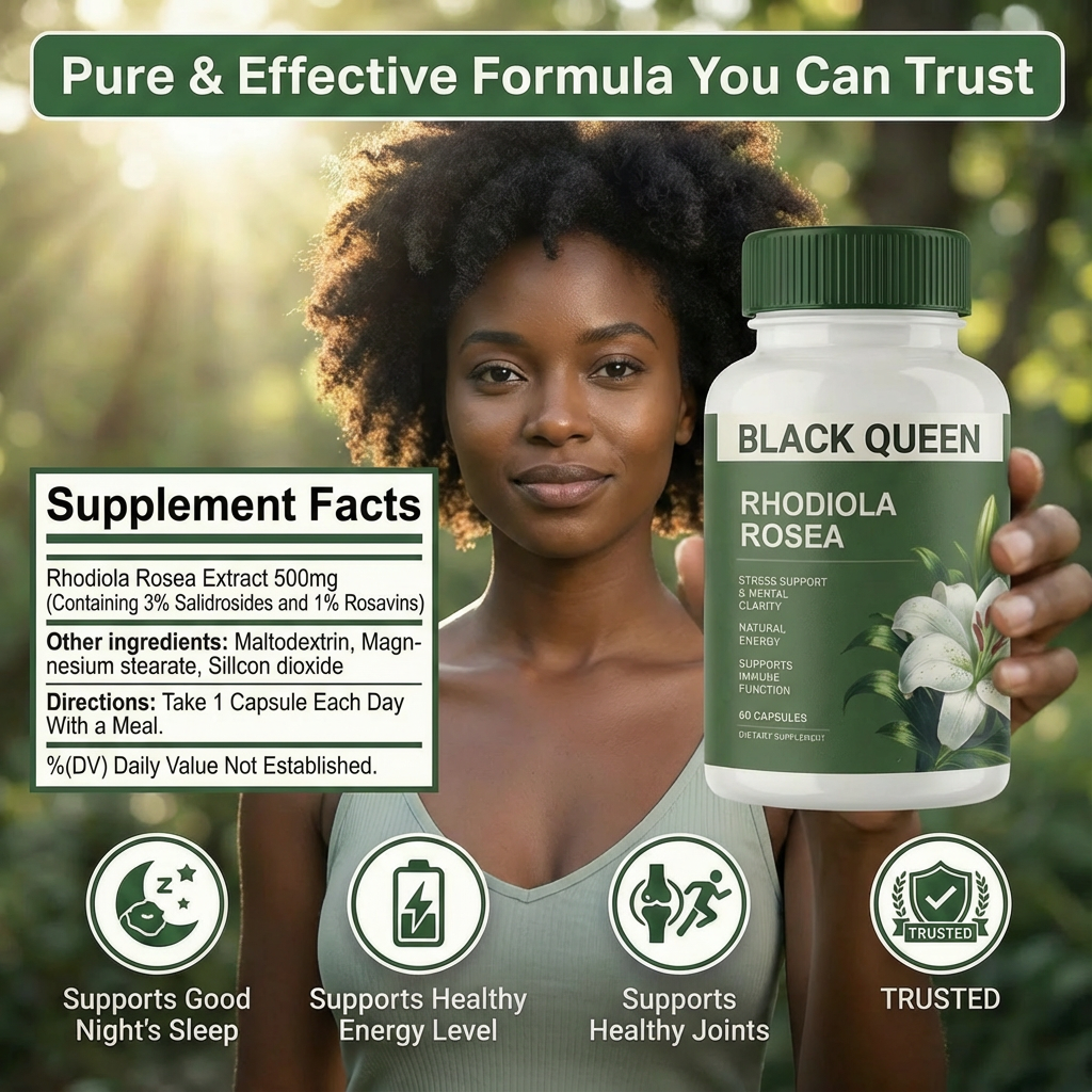 Rhodiola Rosea - 2 Month Supply