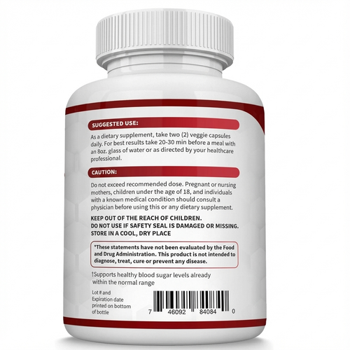 Blood Sugar Complex - Supports Healthy Blood Sugar Levels